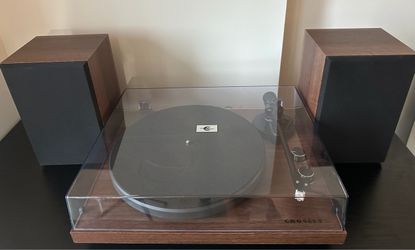 Crosley C62 Vinyl Record Player with Speakers and Bluetooth
