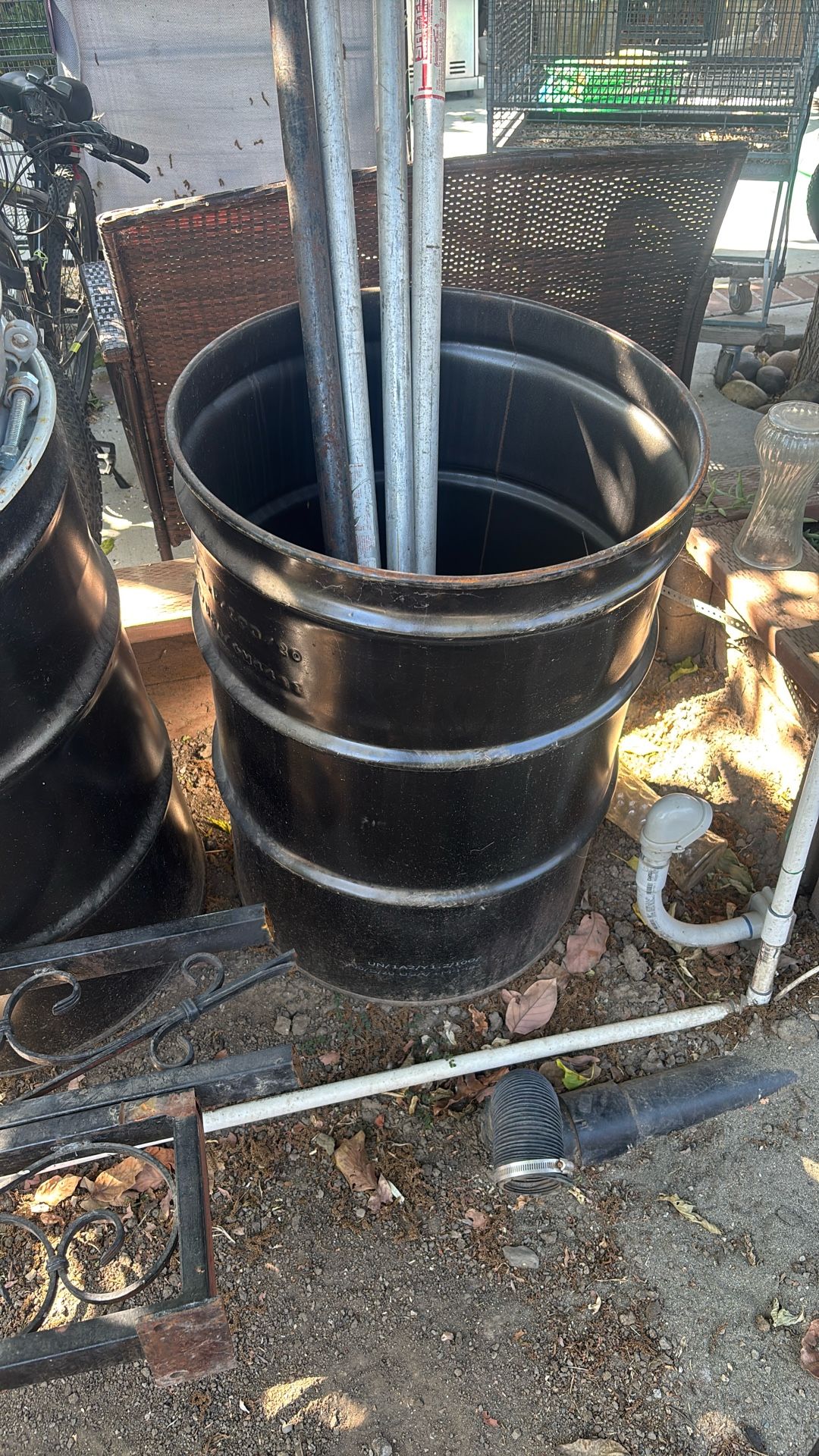 55 Gallon Steel Drum New