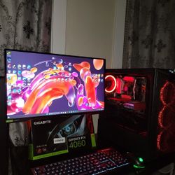 Gefore Rtx 4060 OC EDITION Gaming PC, 240hz LG Monitor, Mouse & keyboard 