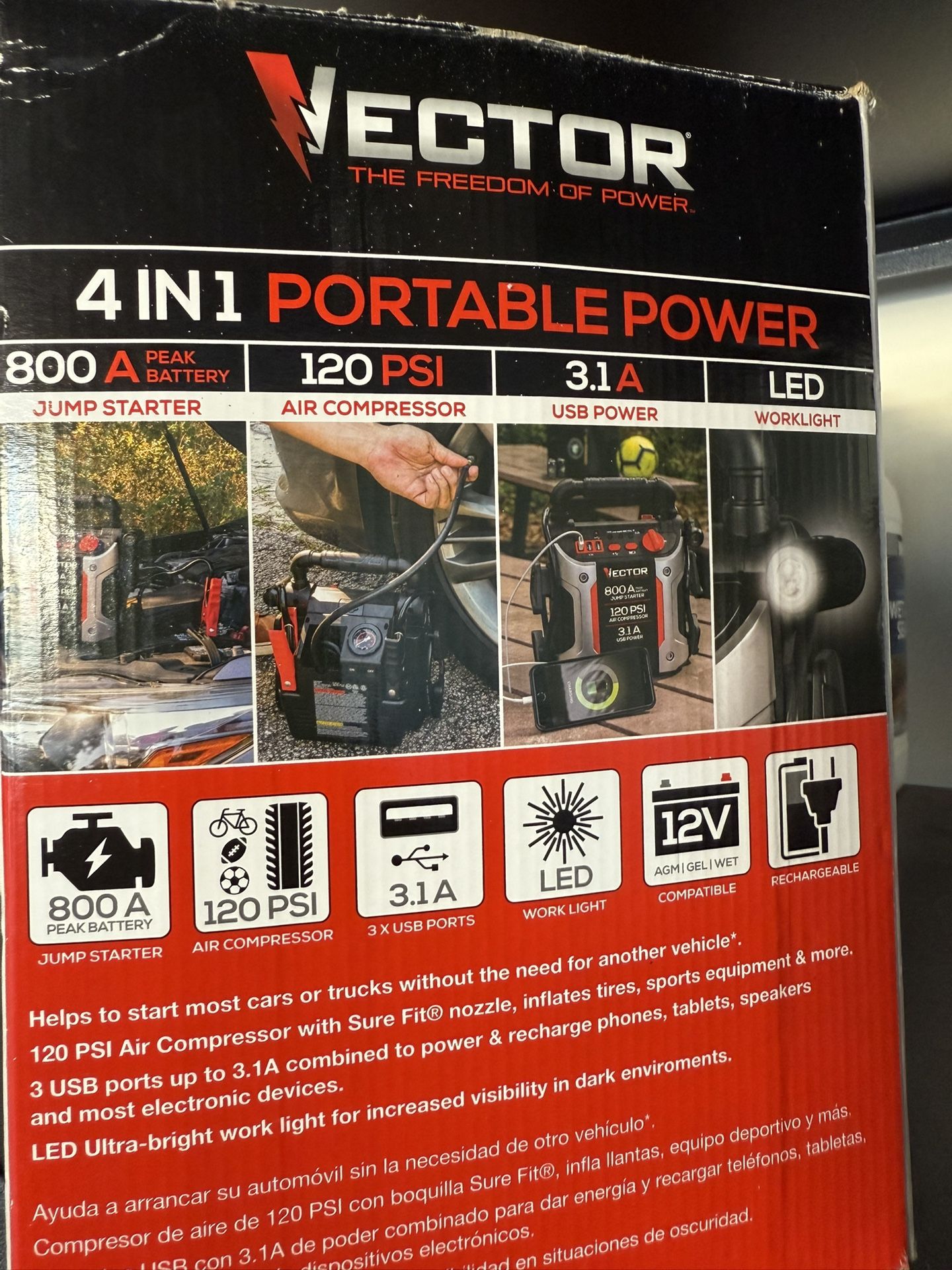 Vector Portable Charger
