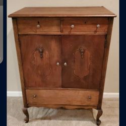 Antique Highboy Cabinet