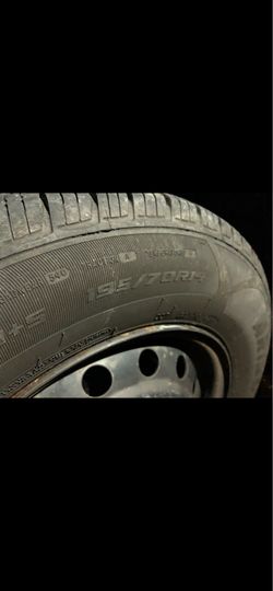 195 / 70 / 14  Tire And Rim Fits Toyota
