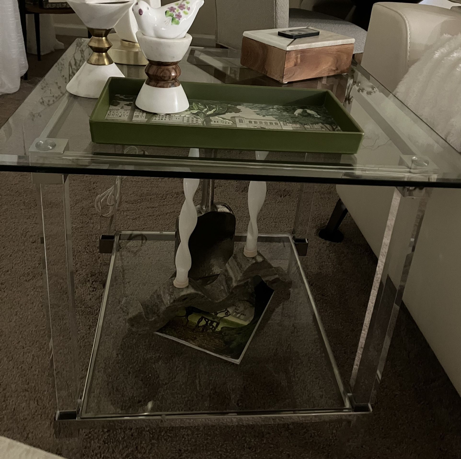 Sofa Table And Side Table Glass