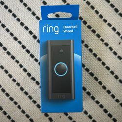Brand New Ring Wired Doorbell – $30 (Still Sealed in Box!)