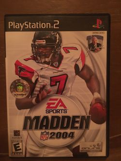 Sony ps2 madden 04