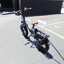 Electric Dual Battery Bicycle