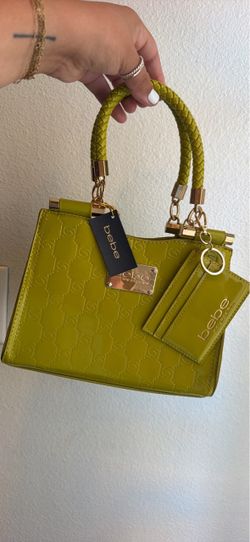 Bebe Los Angeles Mini Handbag with Keychain