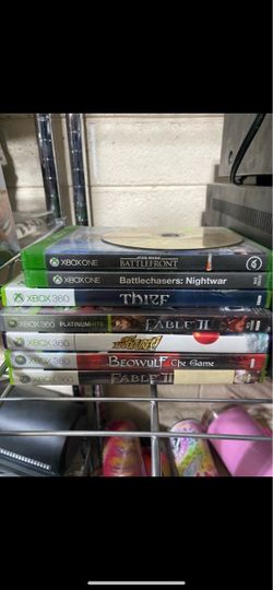 Xbox one and 360 games lot