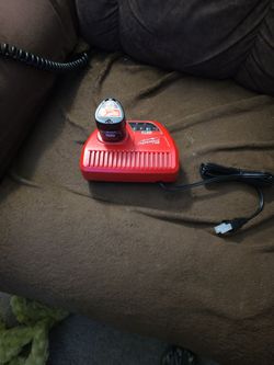 Milwaukee battery and charger