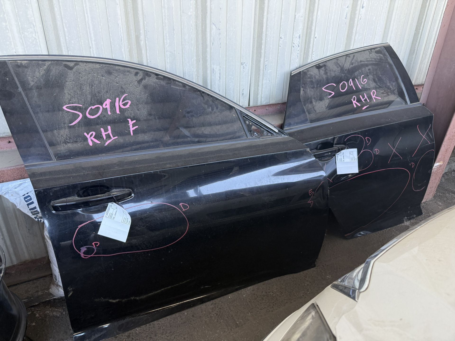 2018 + Honda Accord Passenger Doors Front & Rear