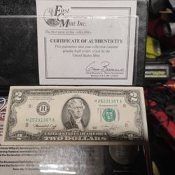 1976 Bicentennial $2 Bill