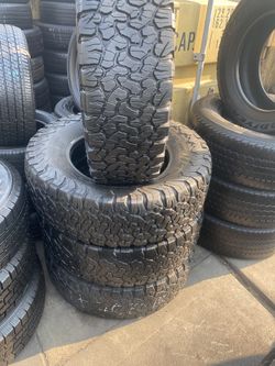 SET 275/70/18 BF GOODRICH SEMI NEW