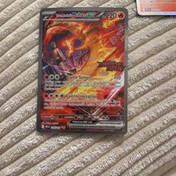 The Team Rocket’s Moltres ex (229/182) from the SV10