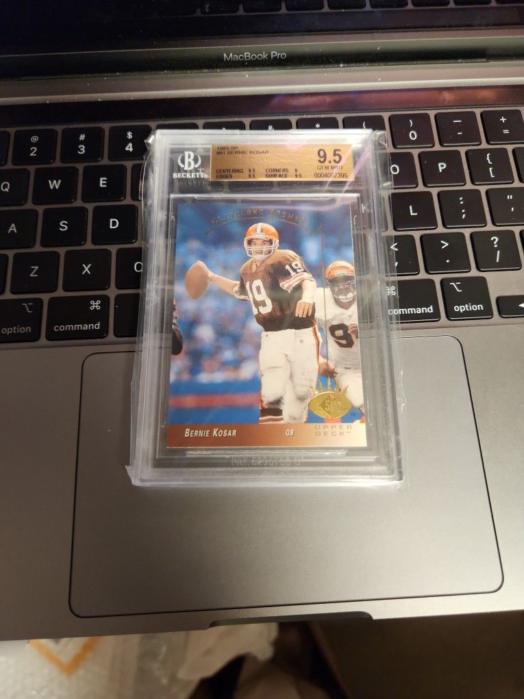 Bernie Kosar 1993 Upper Deck SP BGS 9.5 Cleveland Browns