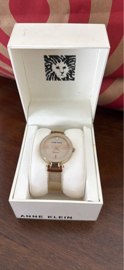 Gold Anne Klein Watch
