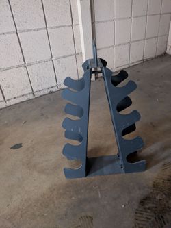 A-Frame Dumbbell Weight Rack