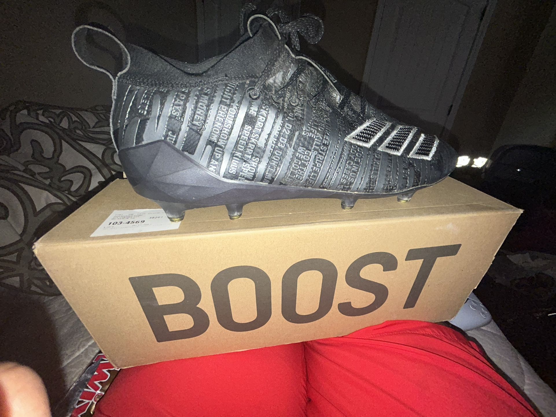 Adizero 8.0 Black Silver Metallic