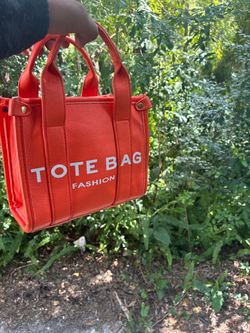 WMNs Orange Tote Bag purse