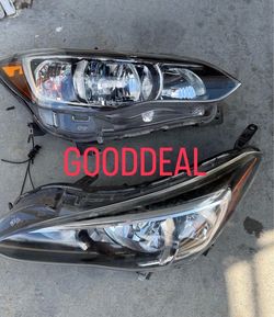 OEM 17-22 Subaru Impreza 18-23 crosstreak halogen headlight lamp pair