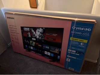 65” Samsung crystal UHD DU7200D