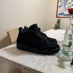 Black Cat’s Jordan 4’s