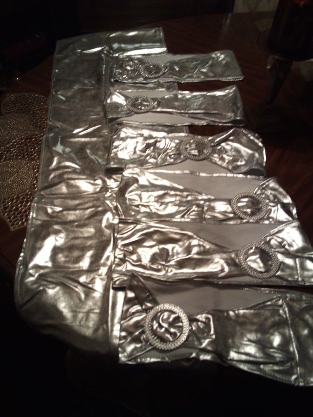 New Table Runner 53 L X 12W, 6 Chair Sashes