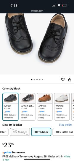 Dress Boy Shoes Size 10