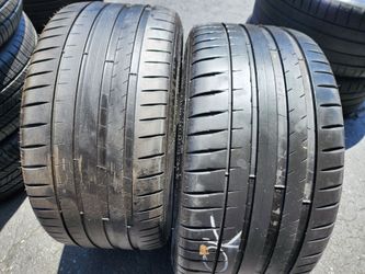 2 tires 255/35zr19 michelin pilot sport 4
