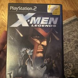 X Men Legends Ps2