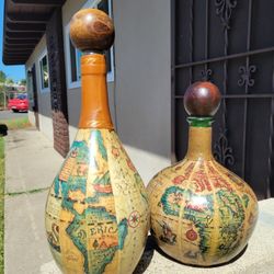 Vintage Bottles Made in Italy 