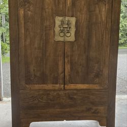 Antique Chinese Wedding Cabinet 
