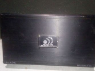 Blade massive high performance audio