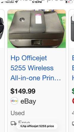 Hp office jet 5255