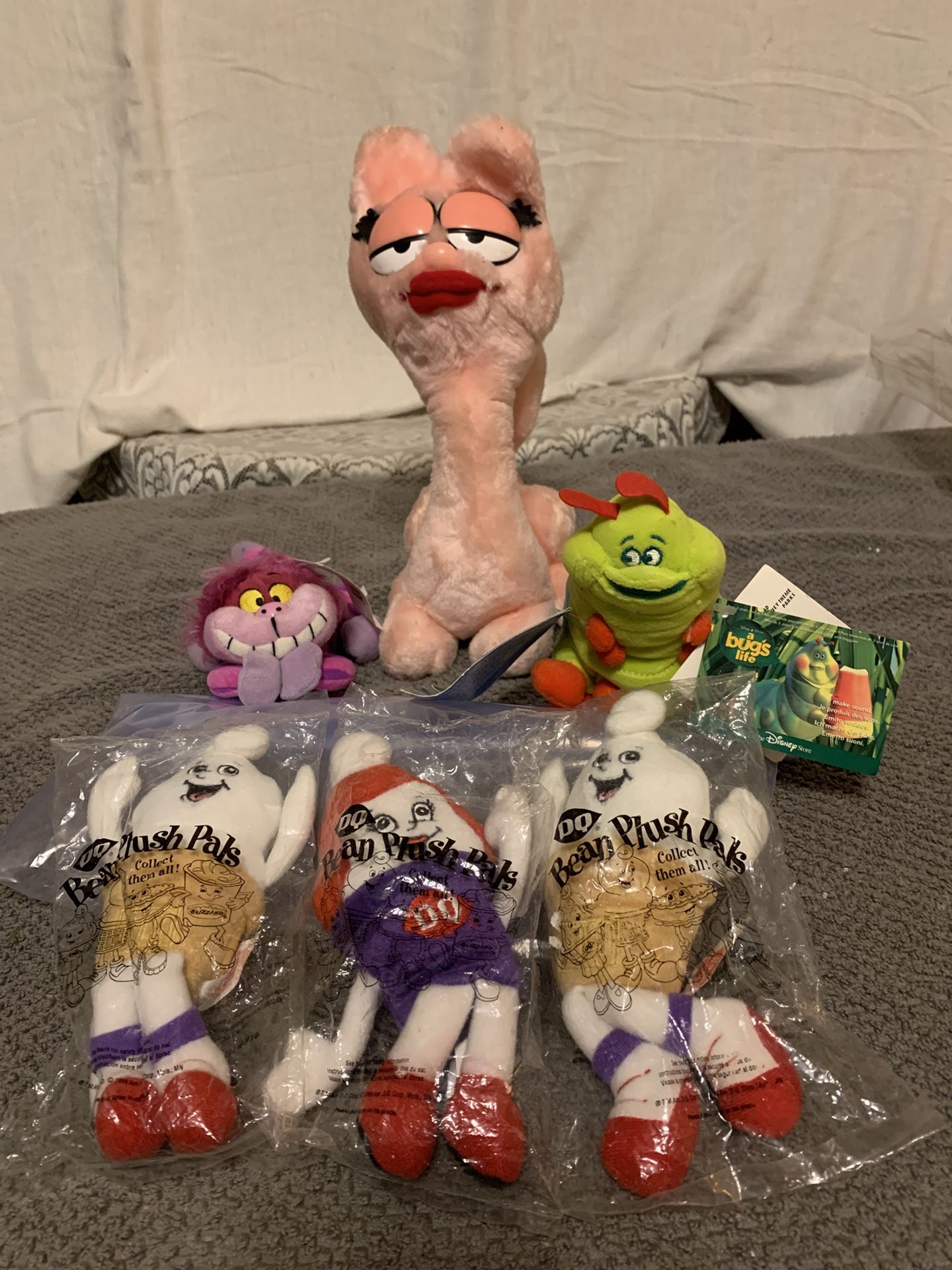 6  Bean Or Stuffed Characters