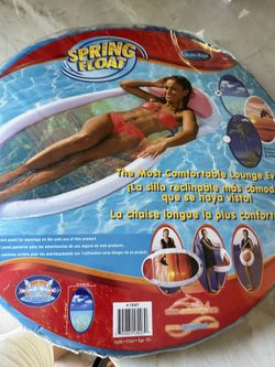 Springways spring float recliner, folds easily. Brand new Firm price