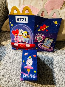 New BT21 McDonald’s Happy Meal Toy