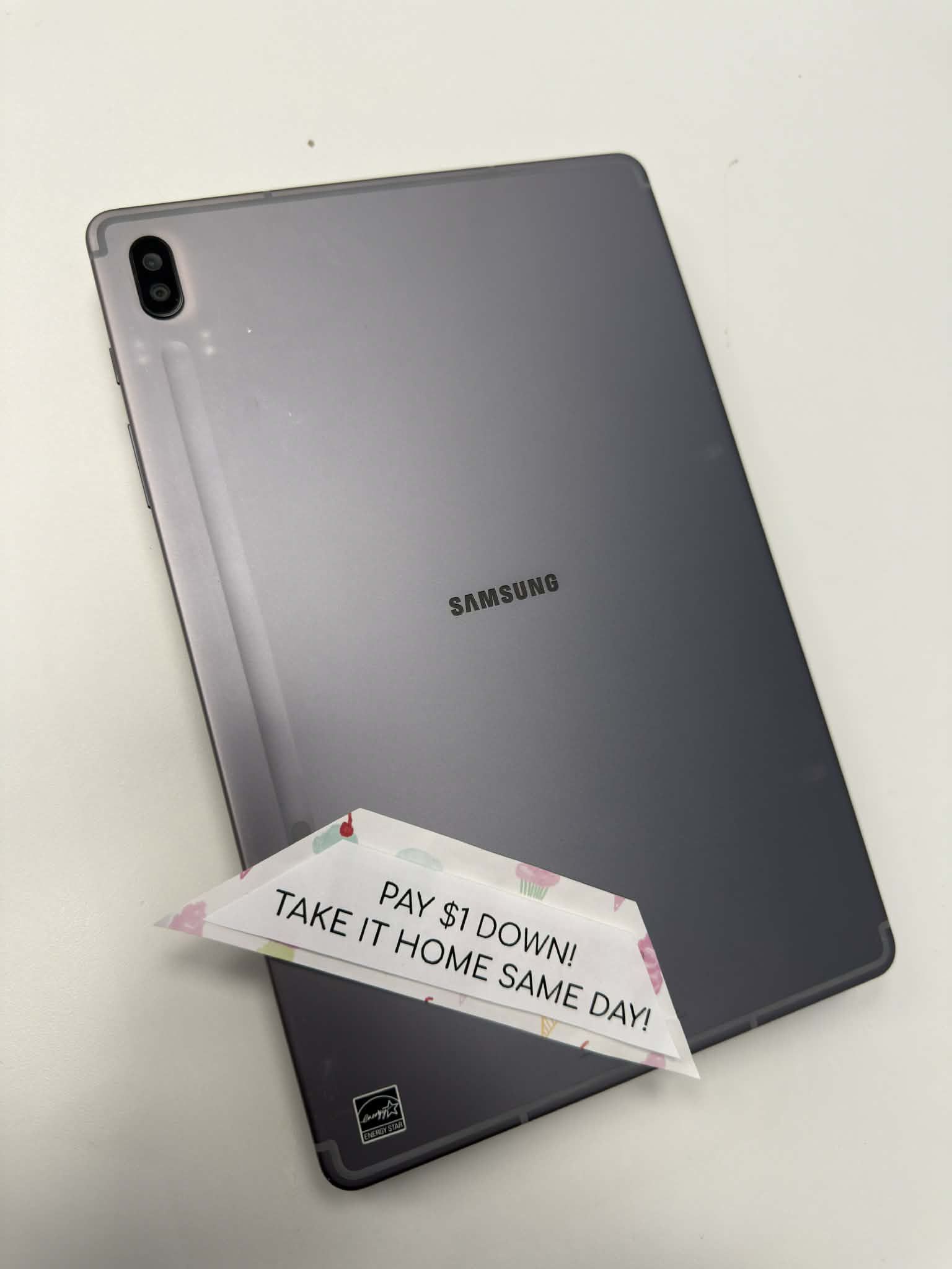 Samsung Galaxy Tab S6 - Pay $5 DOWN AVAILABLE - NO CREDIT NEEDED