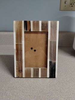 Bone and Horn Inlay Picture Frame