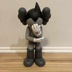 Authentic 2013 MEDICOM TOY Original Fake KAWS Astro Boy Grey Black