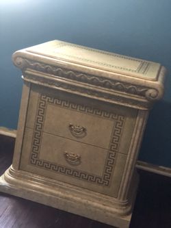 Original Granite Table & Drawer