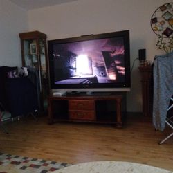 60/65" Phillips TV With Stand