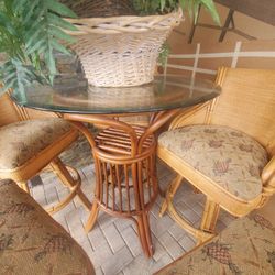 bamboo dining room
