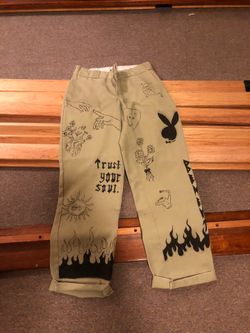 Dickies Hand Drawn Pants Art