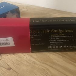 Steam Hair Straightener 