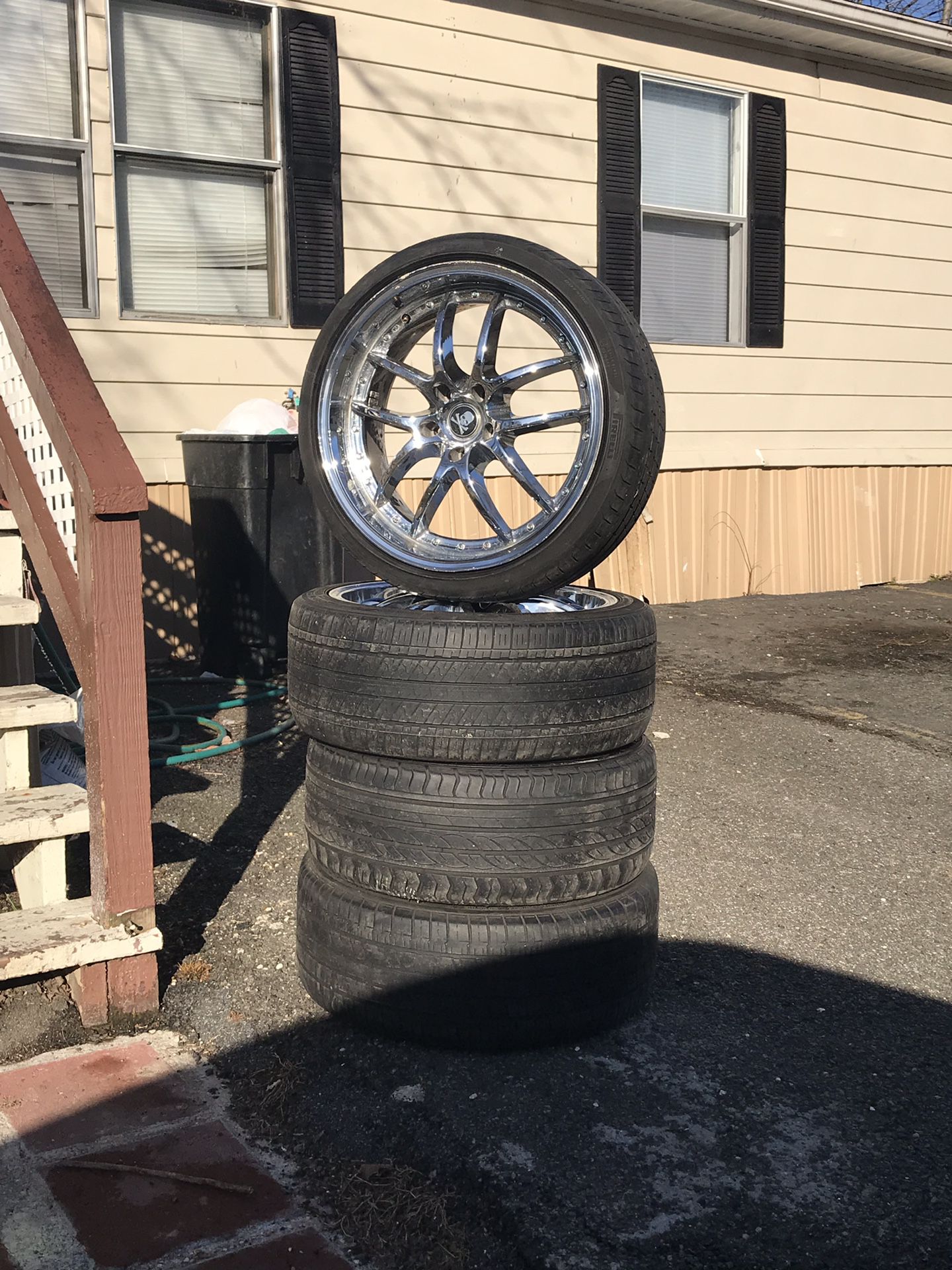 Rims and tires 5 lug