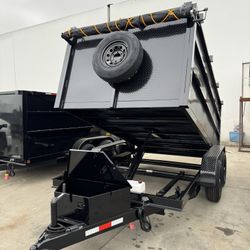 2027 Dump Trailer 12ft Long 4ft Tall
