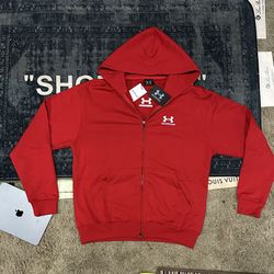 under armor x balenciaga zip up