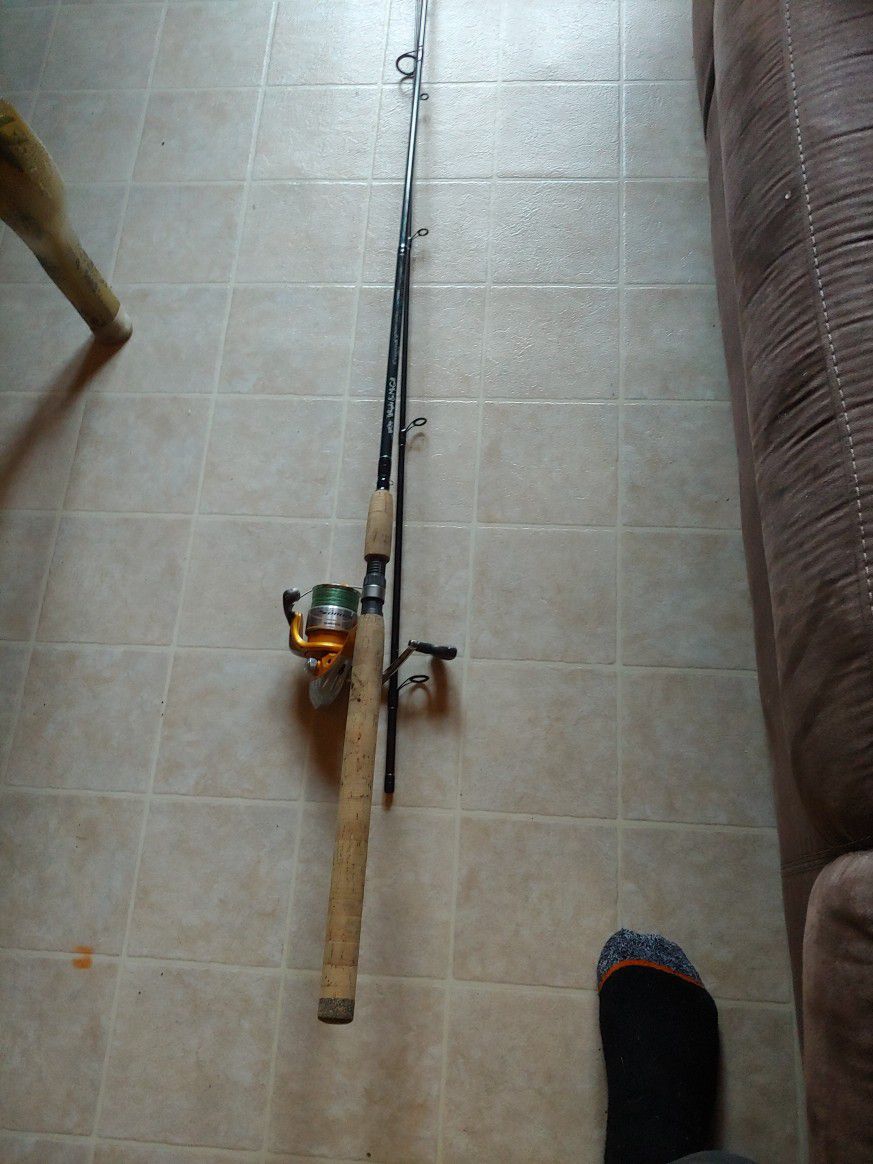 9' Wright And McGill Rod With Shimano Reel