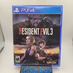 Resident Evil 3 : Remake ( Sony PlayStation 4 , PS4 )