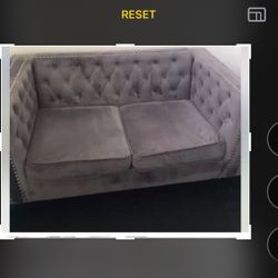 Couch and loveseat